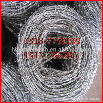 2.0mm alambre de púas galvanizado, alambre de púas, exportar alambre de púas espiral